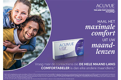 Nieuwe maandlens: de Acuvue VITA lens