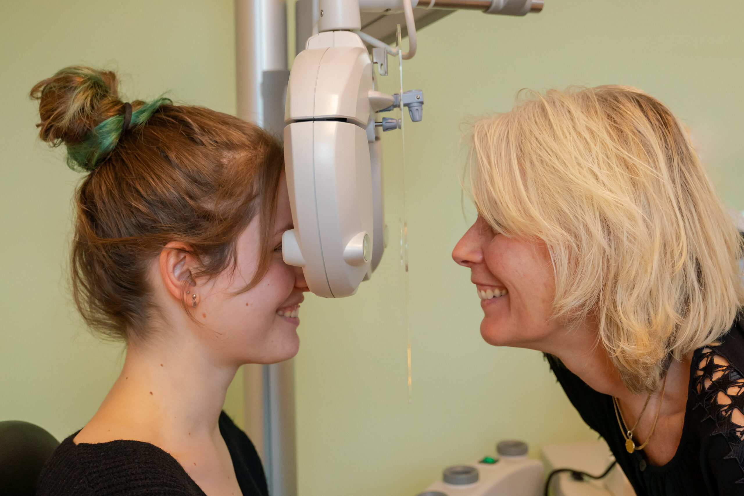 Oogmeting Contactlenscentrum WFG