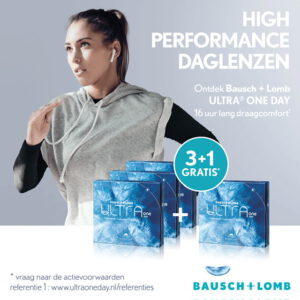 Actie Ultra-1 -day cash back bij Contactlenscentrum-WFG
